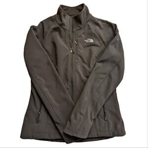 The North Face Windwall Mid Weight Soft Shell Fitted Full Zip Hiking Jacket